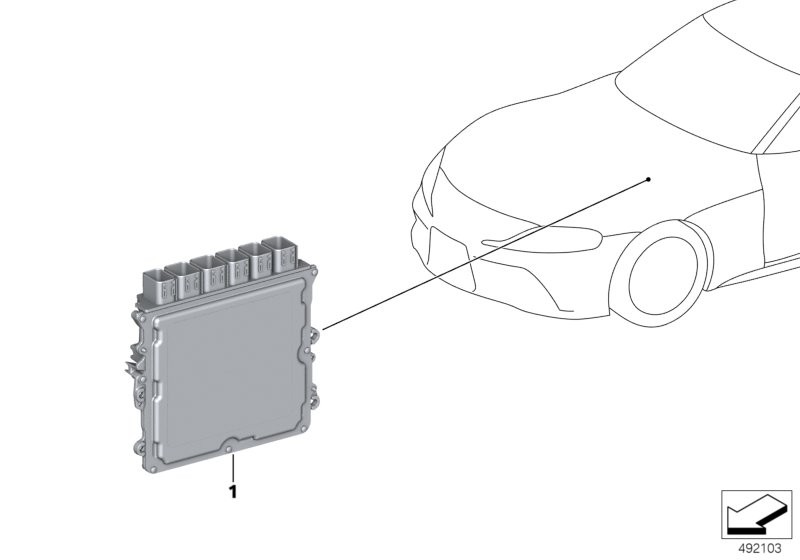 Toyota Supra ECU/DME